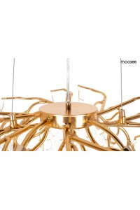 MOOSEE lampa wisząca RIVIERA 80 złota /   clear
