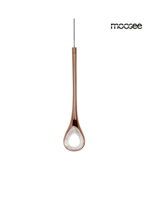 MOOSEE lampa wisząca VUELO miedziana