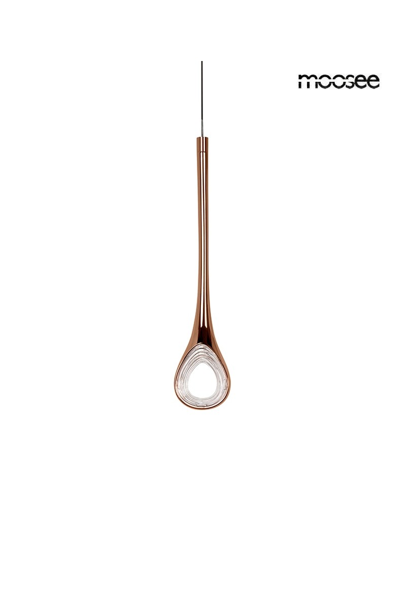 MOOSEE lampa wisząca VUELO miedziana