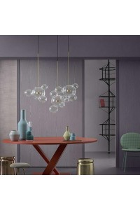 MOOSEE lampa wisząca CAPRI LINE 3 złota