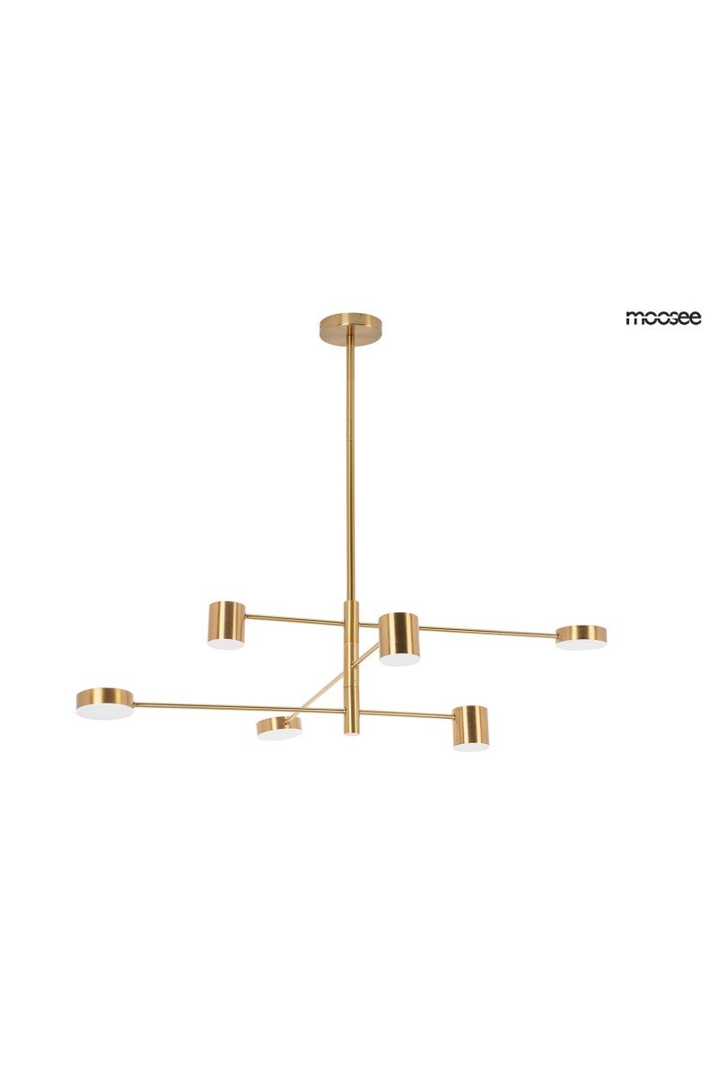 MOOSEE lampa wisząca PIAZETTA złota
