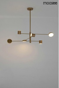 MOOSEE lampa wisząca PIAZETTA złota