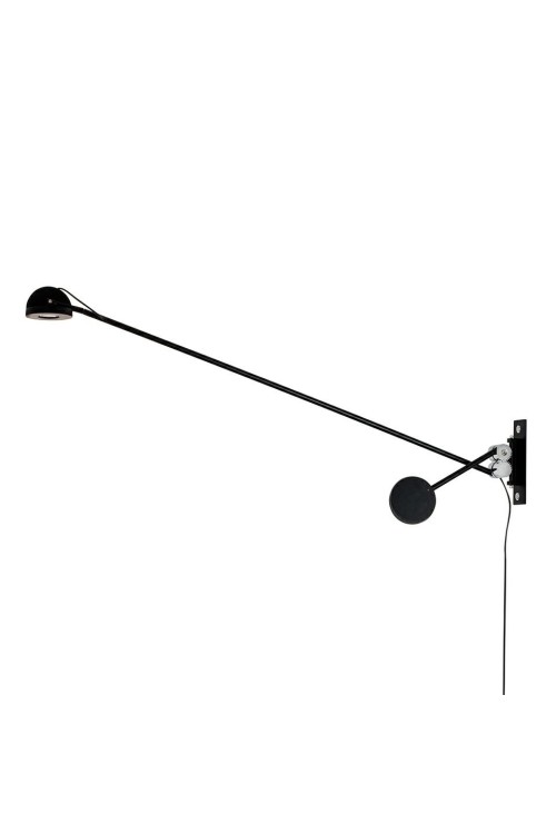 MOOSEE lampa ścienna GEAR czarna