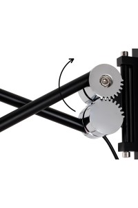 MOOSEE lampa ścienna GEAR czarna