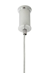 MOOSEE lampa wisząca RING 100 srebrna