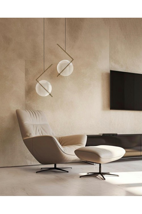 MOOSEE lampa wisząca ECHO złota