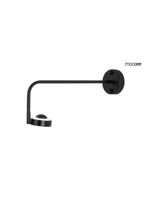 MOOSEE lampa ścienna AXEL czarna