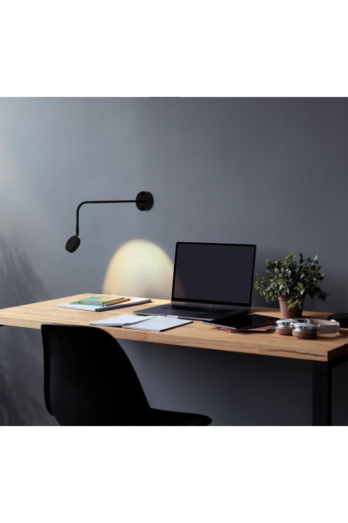 MOOSEE lampa ścienna AXEL czarna