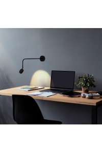 MOOSEE lampa ścienna AXEL czarna