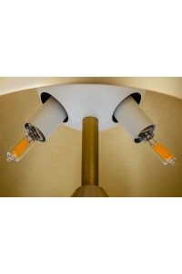 MOOSEE lampa biurkowa FUNGO złota