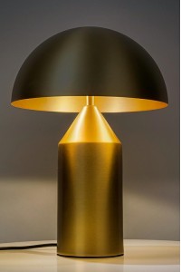 MOOSEE lampa biurkowa FUNGO złota