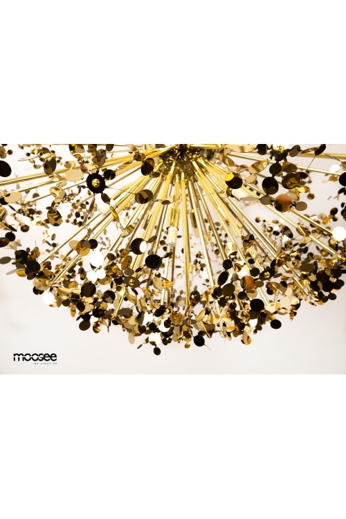 MOOSEE lampa wisząca MONETE 50 złota