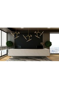 MOOSEE lampa wisząca CANDELABR 6 złota