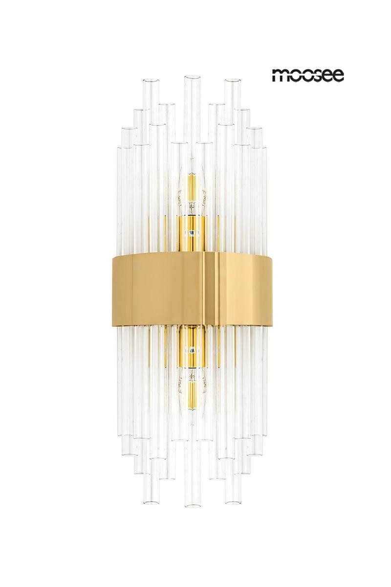 MOOSEE lampa ścienna PORTOFINO złota
