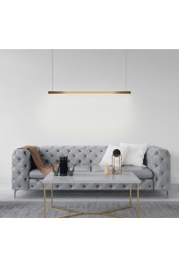 MOOSEE lampa wisząca LINUS 100 złota