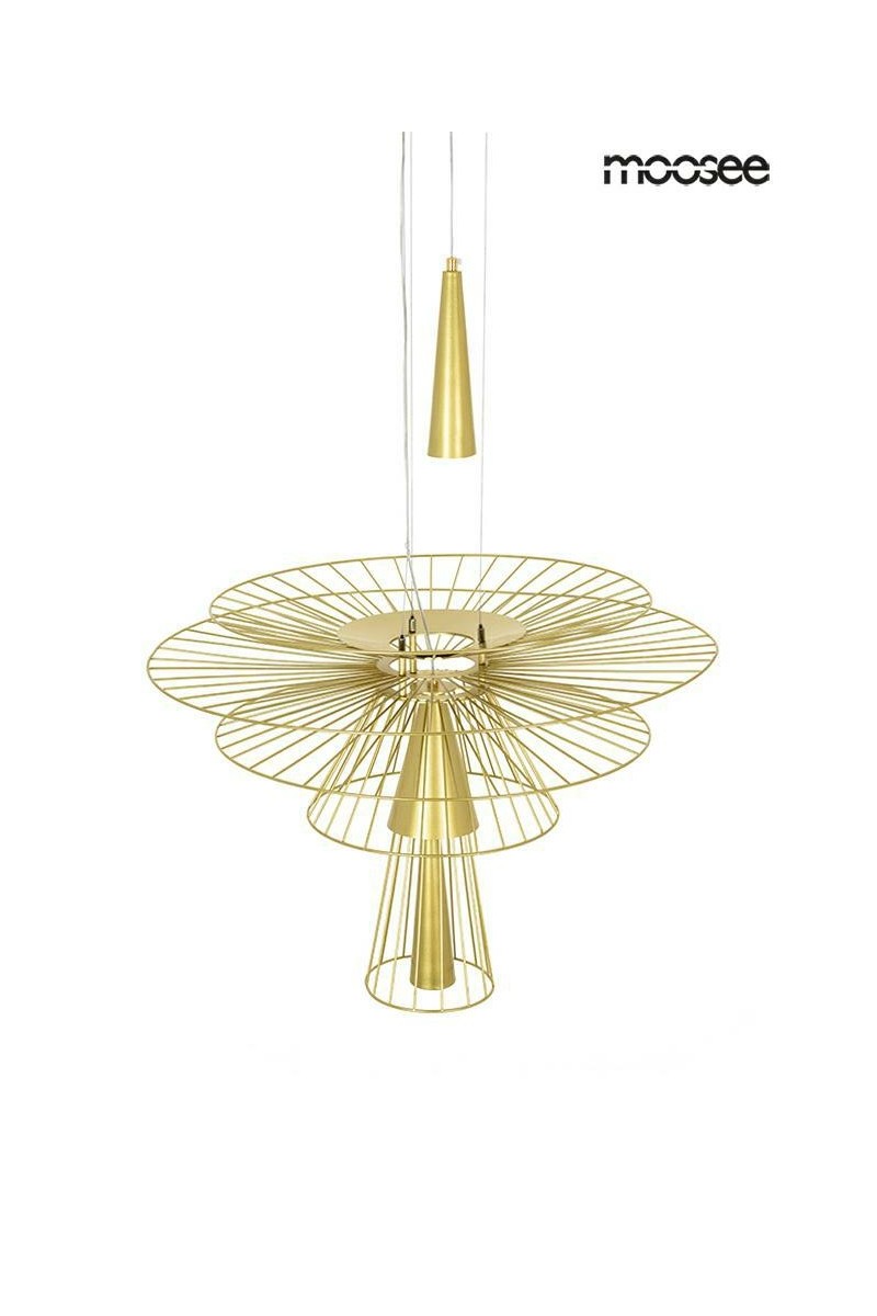 MOOSEE lampa wisząca SESTO złota