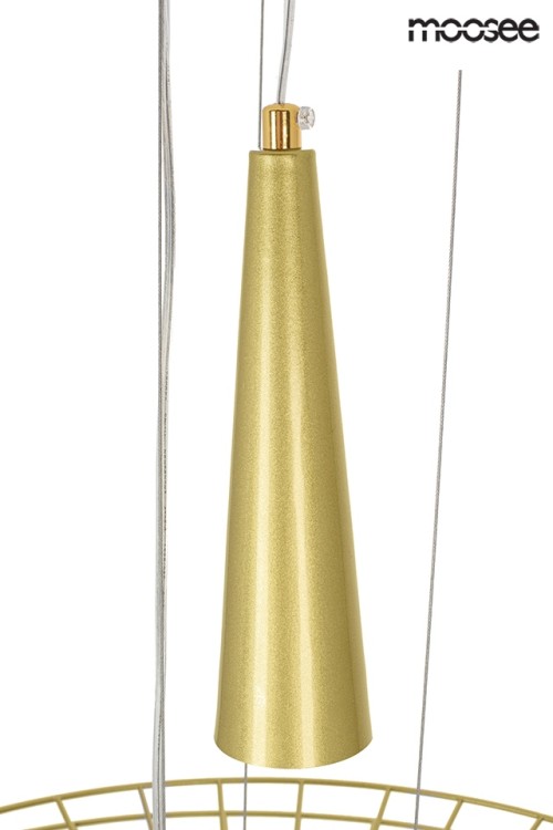 MOOSEE lampa wisząca SESTO złota