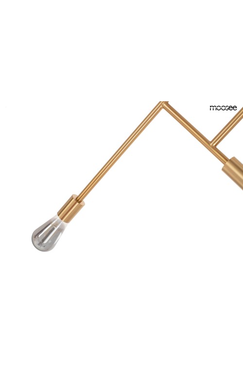 MOOSEE lampa wisząca RIVA 2 złota