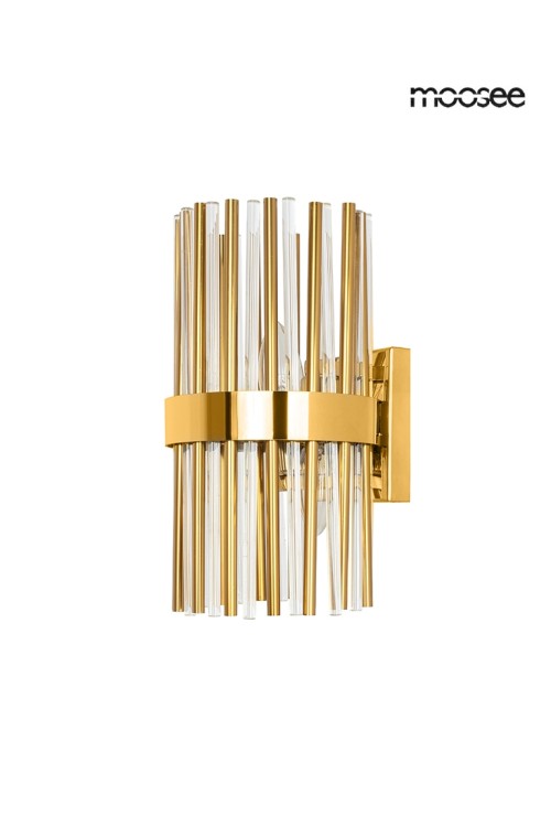 MOOSEE lampa ścienna GARDA złota