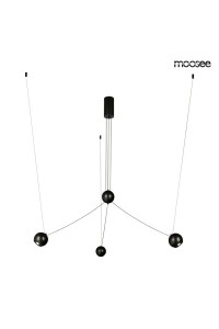 MOOSEE lampa wisząca OCTO 3 czarna