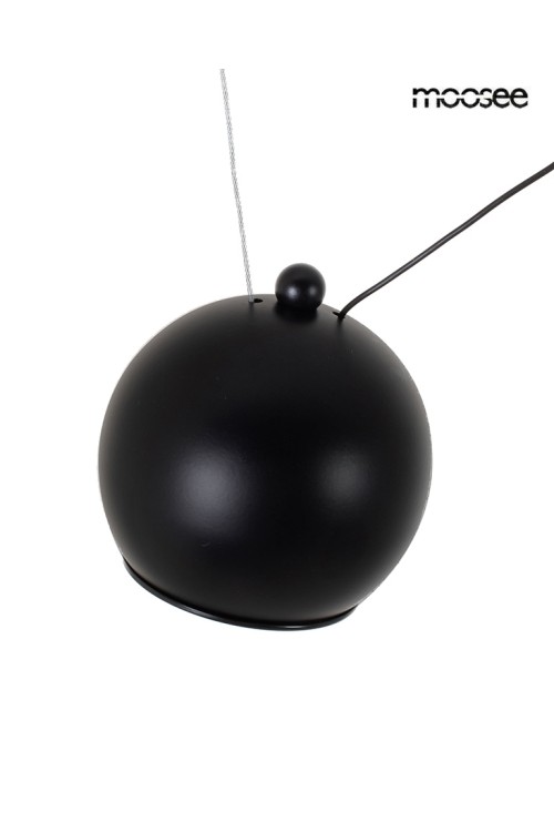 MOOSEE lampa wisząca OCTO 3 czarna