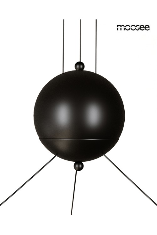 MOOSEE lampa wisząca OCTO 3 czarna
