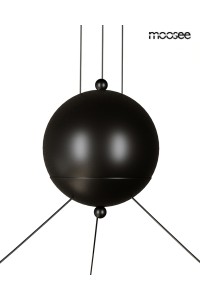 MOOSEE lampa wisząca OCTO 3 czarna