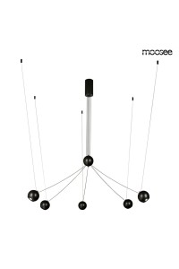 MOOSEE lampa wisząca OCTO 5 czarna
