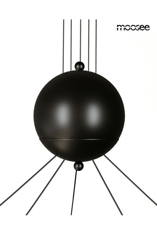 MOOSEE lampa wisząca OCTO 5 czarna