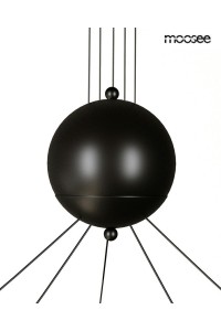 MOOSEE lampa wisząca OCTO 5 czarna