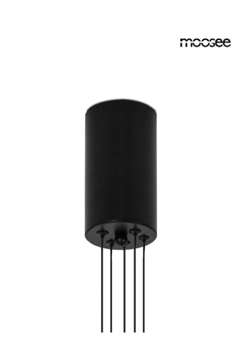 MOOSEE lampa wisząca OCTO 5 czarna