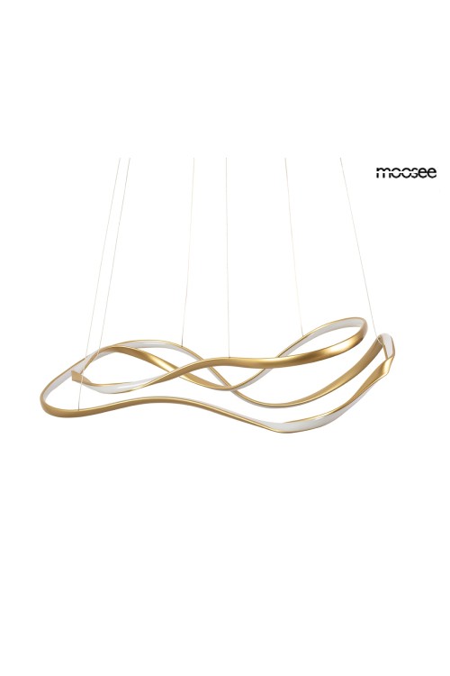 MOOSEE lampa wisząca WAVES 2 złota