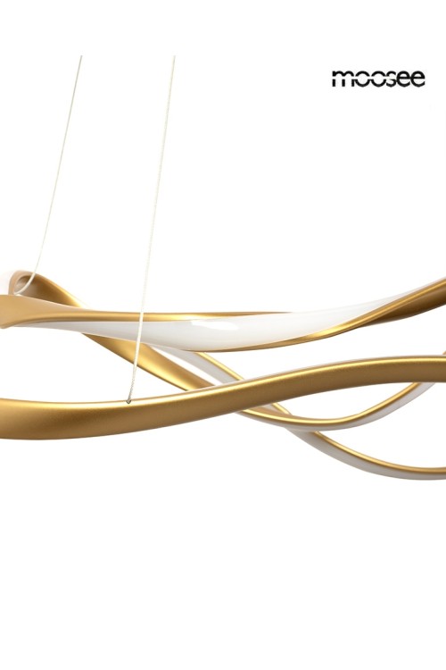 MOOSEE lampa wisząca WAVES 2 złota