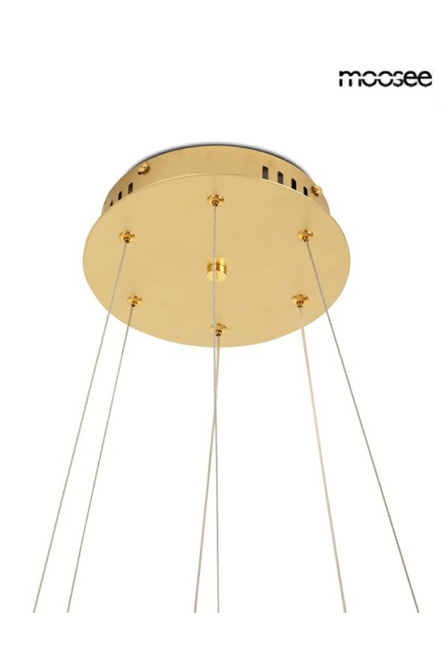 MOOSEE lampa wisząca WAVES 2 złota