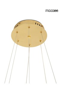 MOOSEE lampa wisząca WAVES 2 złota