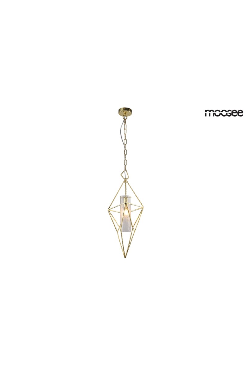 MOOSEE lampa wisząca HAVANA M - złota