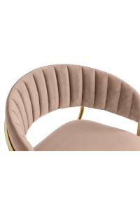 Krzesło barowe MARGO 65 khaki / beżowe