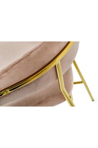 Krzesło barowe MARGO 65 khaki / beżowe