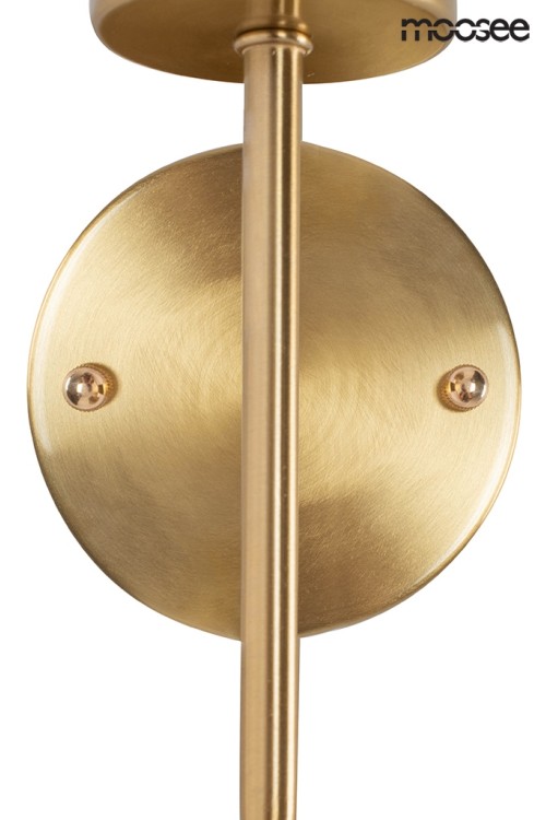 MOOSEE lampa ścienna TORCH złota