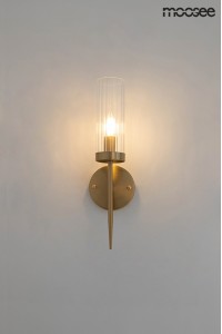 MOOSEE lampa ścienna TORCH złota
