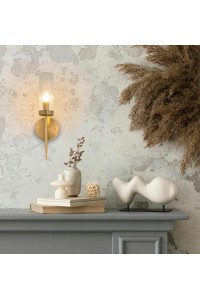 MOOSEE lampa ścienna TORCH złota