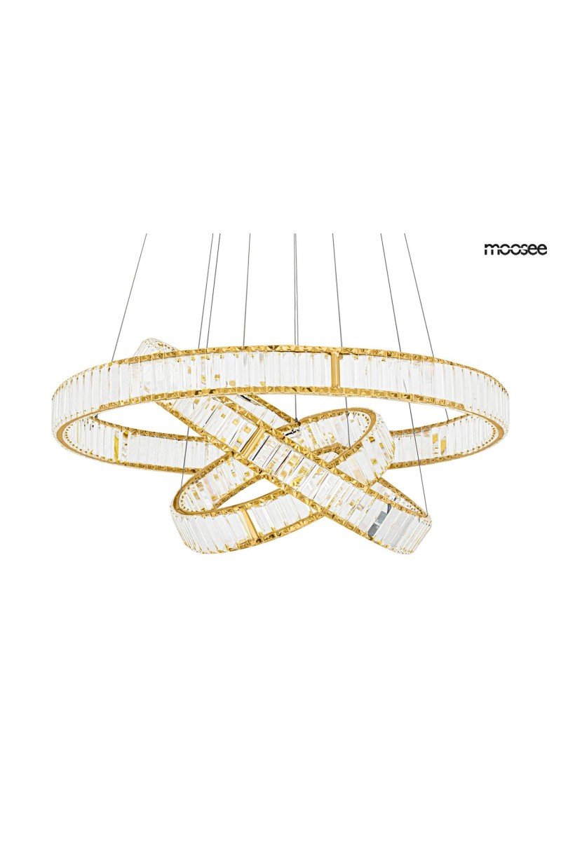 MOOSEE lampa wisząca LIBERTY TRIPLES złota