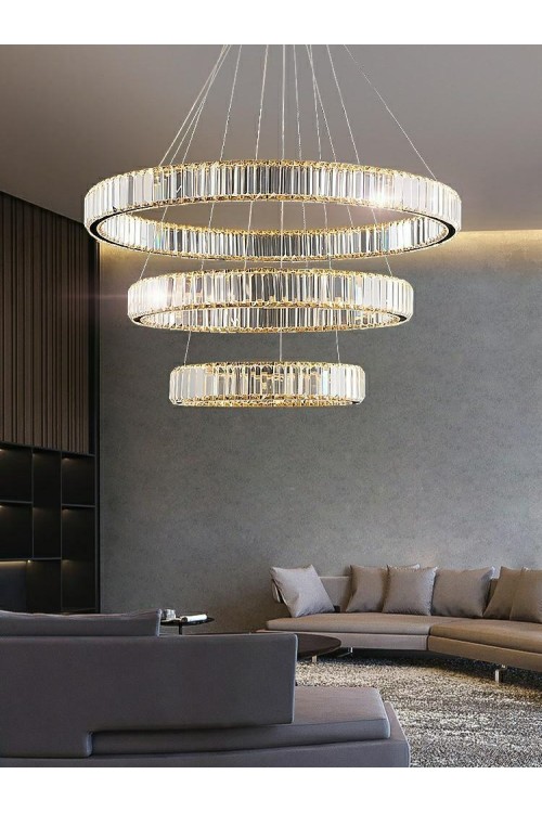 MOOSEE lampa wisząca LIBERTY TRIPLES złota