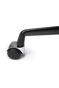 Fotel biurowy AERON PRESTIGE PLUS czarny - skóra naturalna, aluminium