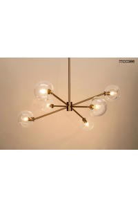 MOOSEE lampa wisząca AURA 6 złota