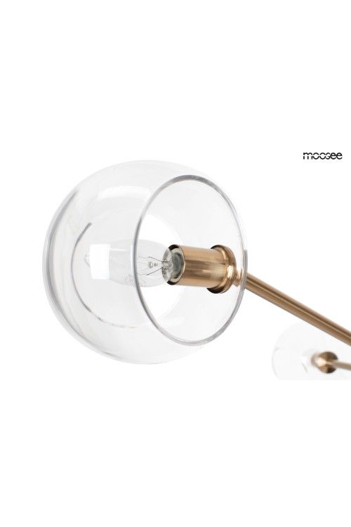 MOOSEE lampa wisząca AURA 6 złota