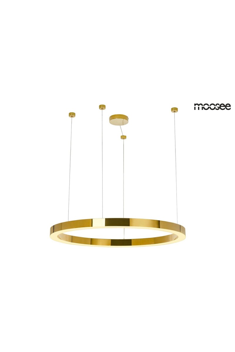 MOOSEE lampa wisząca RING LUXURY 110      złota