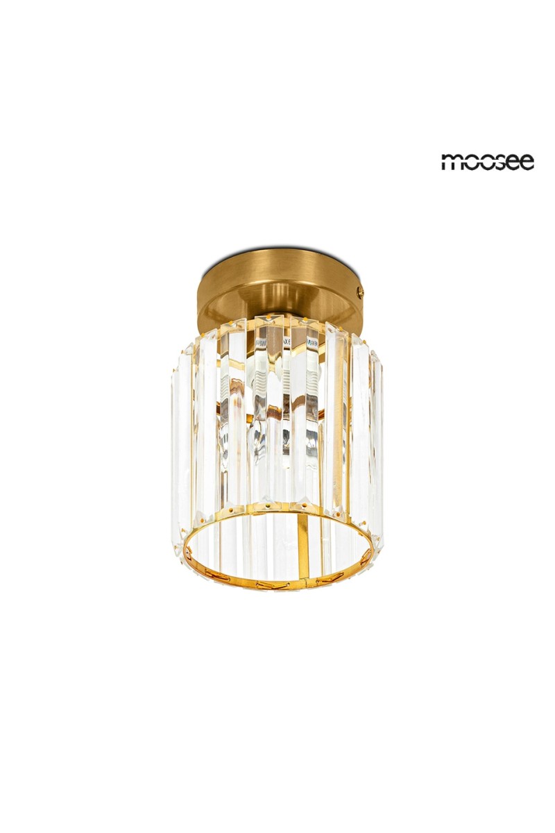 MOOSEE lampa sufitowa / plafon REY złota