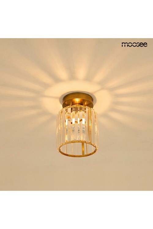 MOOSEE lampa sufitowa / plafon REY złota