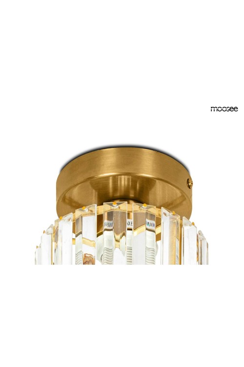 MOOSEE lampa sufitowa / plafon REY złota